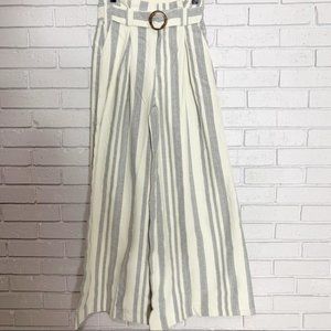 Free People Women’s Stripe Wide Leg Pants